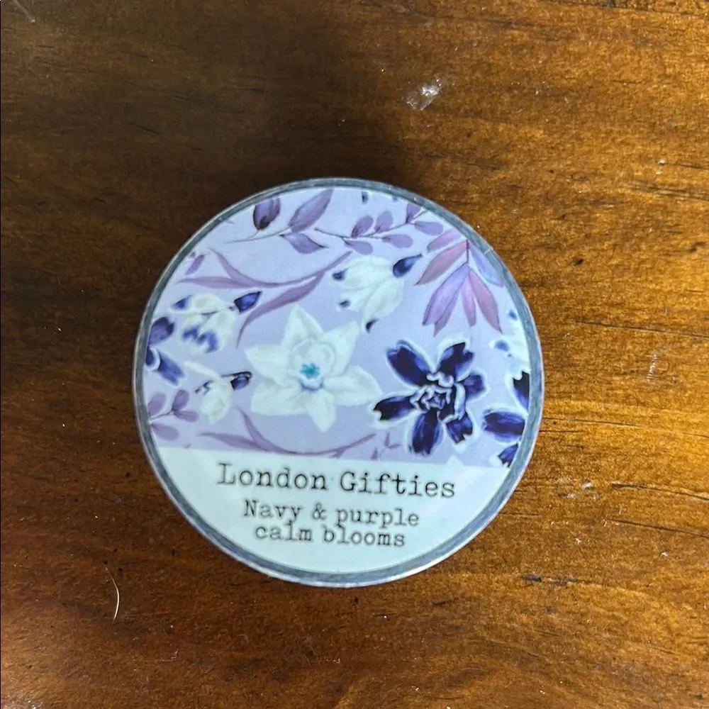 London Gifties Washi Tape gold & Purple print NEW